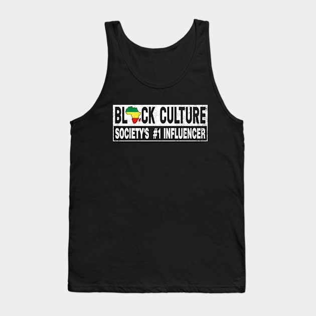 Black Culture Black History Month Shirt African American Pride Tank Top by Otis Patrick